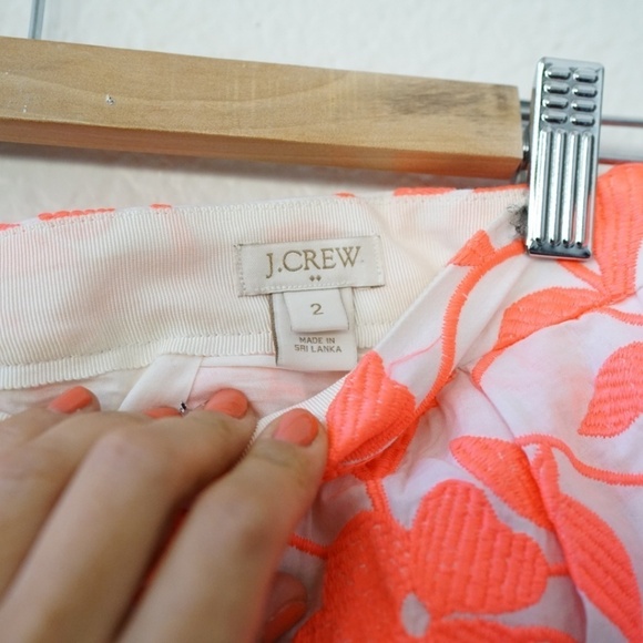 J. CREW Floral pleated mini skirt 2 JCREW - Picture 3 of 6